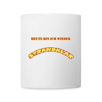 Strandklar - Tasse - Weiß - Vorne