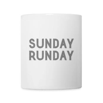 Sunday Runday - Mug - white - Front