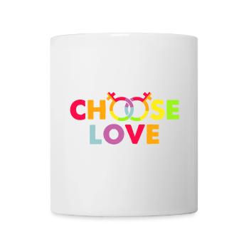 LGBT, Regenbogen, schwul - Tasse - Weiß - Vorne