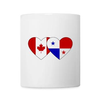 Drapeau du Canada Panama - Mug blanc - blanc - Devant