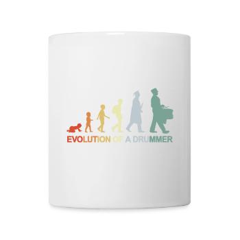 Batteur vintage Evolution - Mug blanc - blanc - Devant
