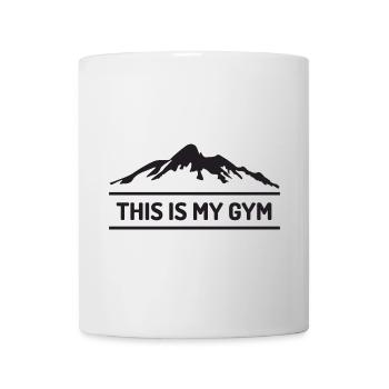 Trailrunning - Das ist mein Fitnessstudio - Tasse - Weiß - Vorne