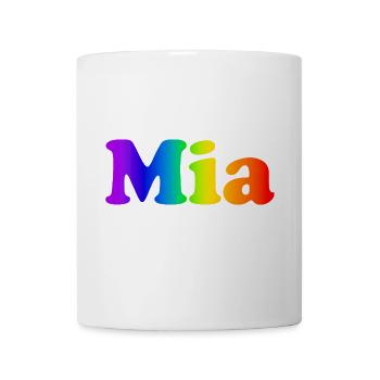 Mia - Tasse - Weiß - Vorne