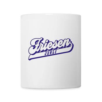 Friesen Junge | Farben änderbar - Tasse - Weiß - Vorne
