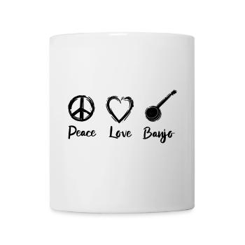 Banjo Amour - Mug blanc - blanc - Devant