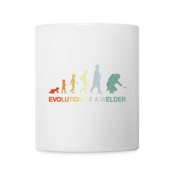 Vintage Welding Evolution - Mug - white - Front