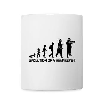 Le développement d’un apiculteur - Mug blanc - blanc - Devant