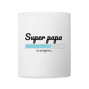 SuperPapa - Tasse - Weiß - Vorne