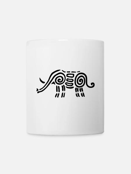 Elephant1 - Mug - white