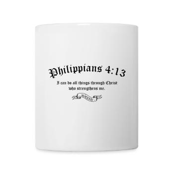 Philippians 4:13 - Mug - white - Front