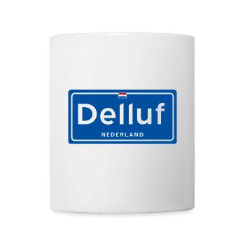 Delluf (Delft) town sign - Mug - white - Front