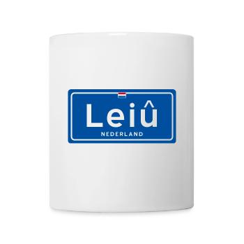 Leiu (Leiden) town sign - Mug - white - Front