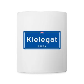 Karnevalsschild Kielegat (Breda) - Tasse - Weiß - Vorne