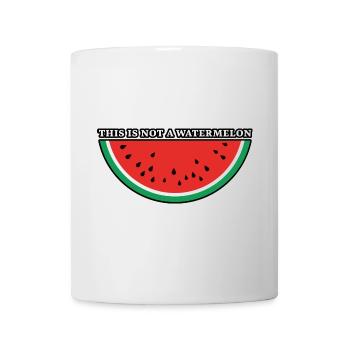 This Is Not A Watermelon - Mug - white - Front