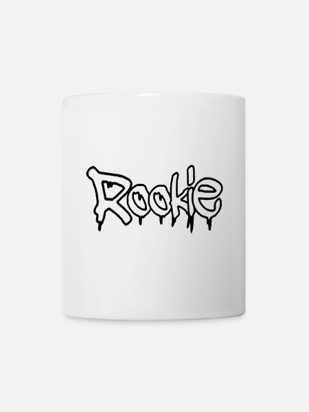 Graffiti-Stil Anfänger-Textdesign - Tasse - Weiß