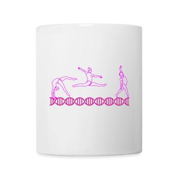 Gymnastics Gymnastics DNA DNA | Colors changeable - Mug - white - Front