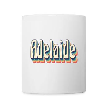 Adelaide T-Shirt Vintage Retro Geschenk T-Shirt - Tasse - Weiß - Vorne
