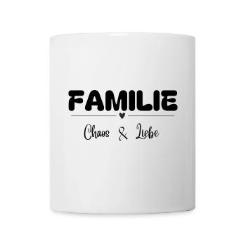 Family chaos love - Mug - white - Front