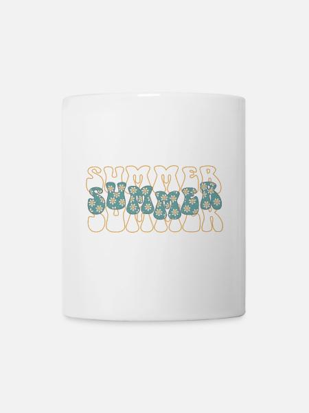 Sommer - Tasse - Weiß
