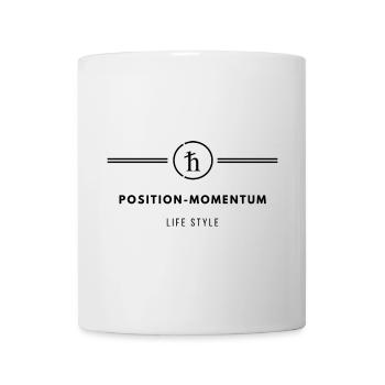 Position Momentum LifeStyle - Tasse - Weiß - Vorne