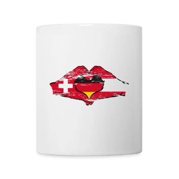 Suisse Autriche Allemagne Mains Herzused - Mug blanc - blanc - Devant