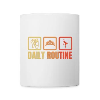 Ballet Daily Routine - Mug - white - Front
