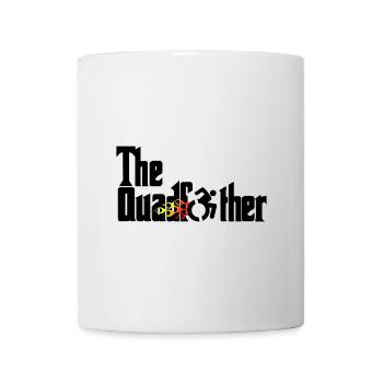 Der Quadfather. Humor für Rollstuhlfahrer * - Tasse - Weiß - Vorne
