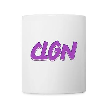 CLGN | Kurzform Köln - Tasse - Weiß - Vorne
