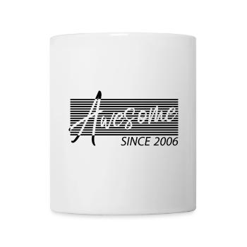 Génial depuis 2006 - Mug blanc - blanc - Devant