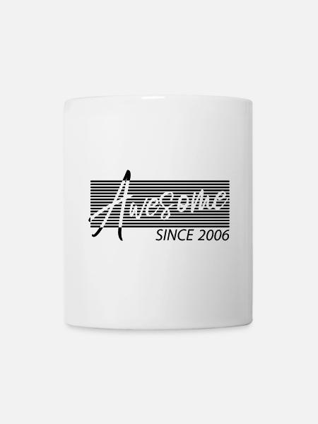 Awesome Since 2006 - Tasse - Weiß