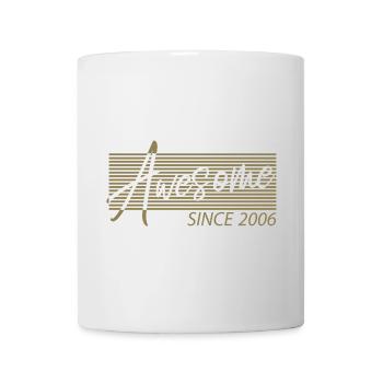 Génial depuis 2006 - Mug blanc - blanc - Devant