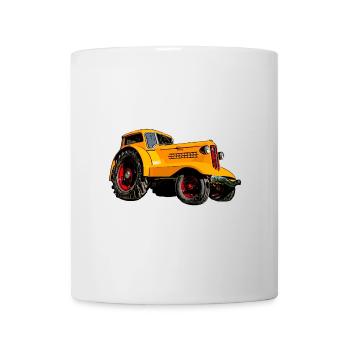 Minneapolis UDLX Komfortraktor - Tasse - Weiß - Vorne