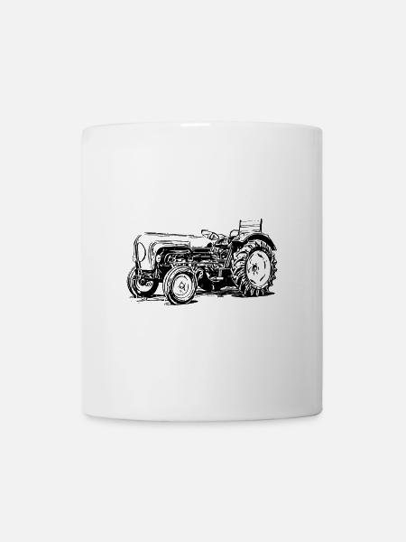 Traktor Star 219 - Tasse - Weiß