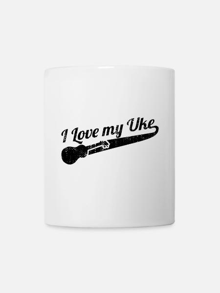 Ukulele Liebhaber - Tasse - Weiß