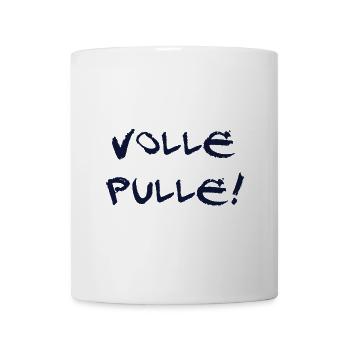 Volle Pulle - Tasse - Weiß - Vorne