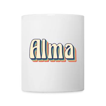 Alma t-shirt retro vintage t-shirt gift idea - Mug - white - Front