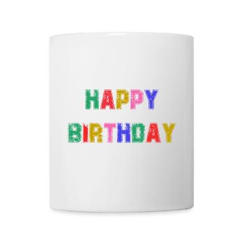 ALLES GUTE ZUM GEBURTSTAG. ALLES GUTE ZUM GEBURTSTAG. JAHRESTAG. - Tasse - Weiß - Vorne