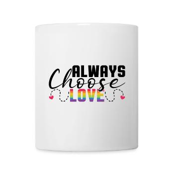 Mois de la fierté LGBT - Love is Love - Mug blanc - blanc - Devant