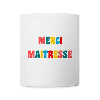 GELIEBTE. VIELEN DANK. DANKE HERRIN - Tasse - Weiß - Vorne