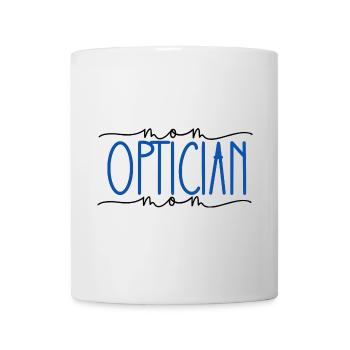 Optikerin stolze Mama süßes Geschenk - Tasse - Weiß - Vorne