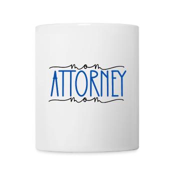 Avocat Fier Maman Doux Cadeau - Mug blanc - blanc - Devant