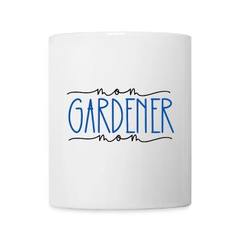 Jardinier Fier Maman Cadeau Mignon - Mug blanc - blanc - Devant