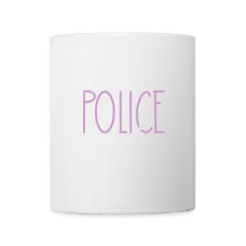 Polizist stolze Tochter süßes Geschenk - Tasse - Weiß - Vorne