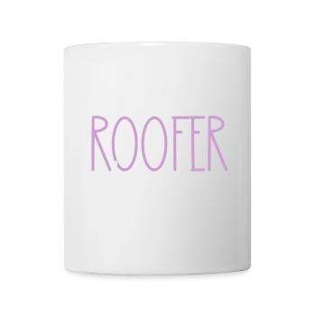 Dachdecker stolze Tochter süßes Geschenk - Tasse - Weiß - Vorne