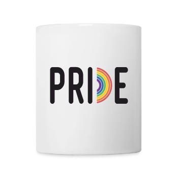 LGBT Pride Month - Pride. Rainbow Flag - Mug - white - Front