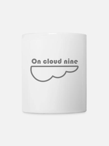 Se sentir bien - Sur un nuage - Mug blanc - blanc