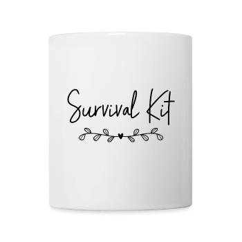 Survival Kit - Tasse - Weiß - Vorne