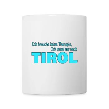 Therapie TIROL - Tasse - Weiß - Vorne