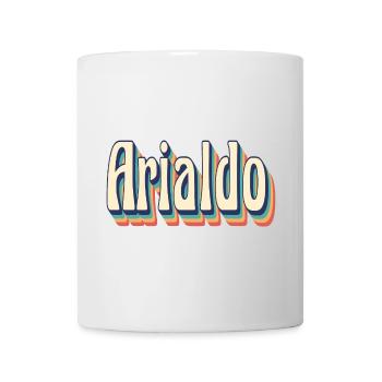 Arialdo retro t-shirt vintage t-shirt - Mug - white - Front