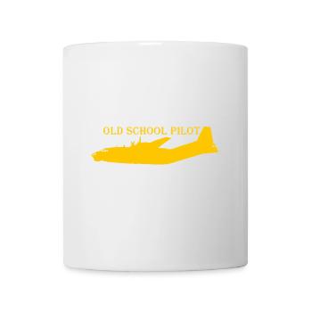 old school pilot An-12 - Tasse - Weiß - Vorne